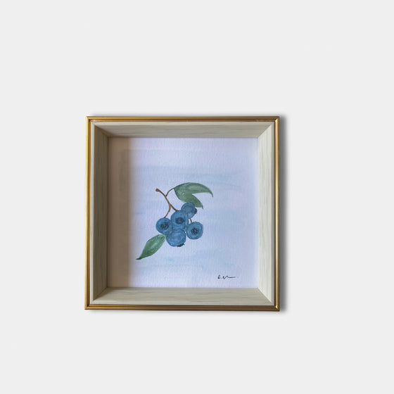 "Blueberries No. 1" Original