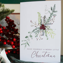  Holiday Bouquet Greeting Cards