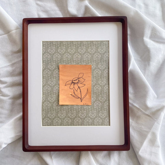 "December Birth Flower | Narcissus" Original