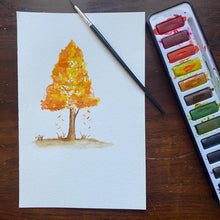  Fall Foliage Watercolor Class | September 27th