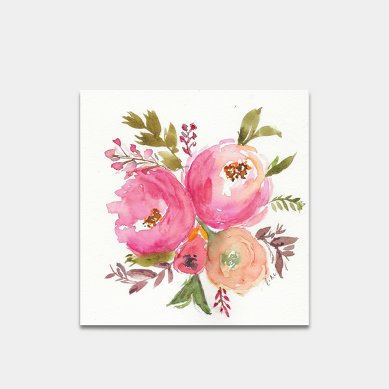 Floral Bouquet Print