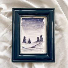  "All Is Calm" Blue Frame