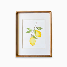  Framed Lemons Print