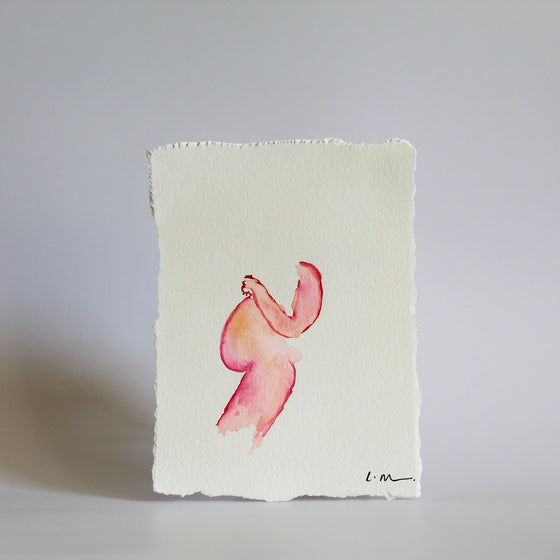 "Patiently Waiting No. 5" Original