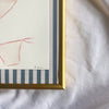"Pink Bikini" Framed Original