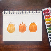  Pumpkin Watercolor Class | November 2nd